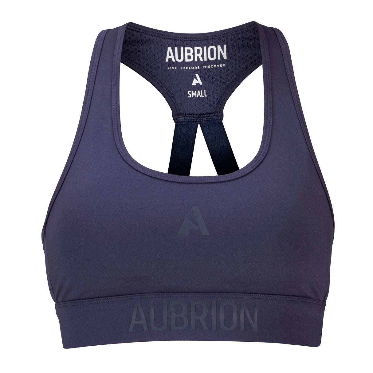Shires Aubrion Ladies React Power Sports Bra #colour_midnight