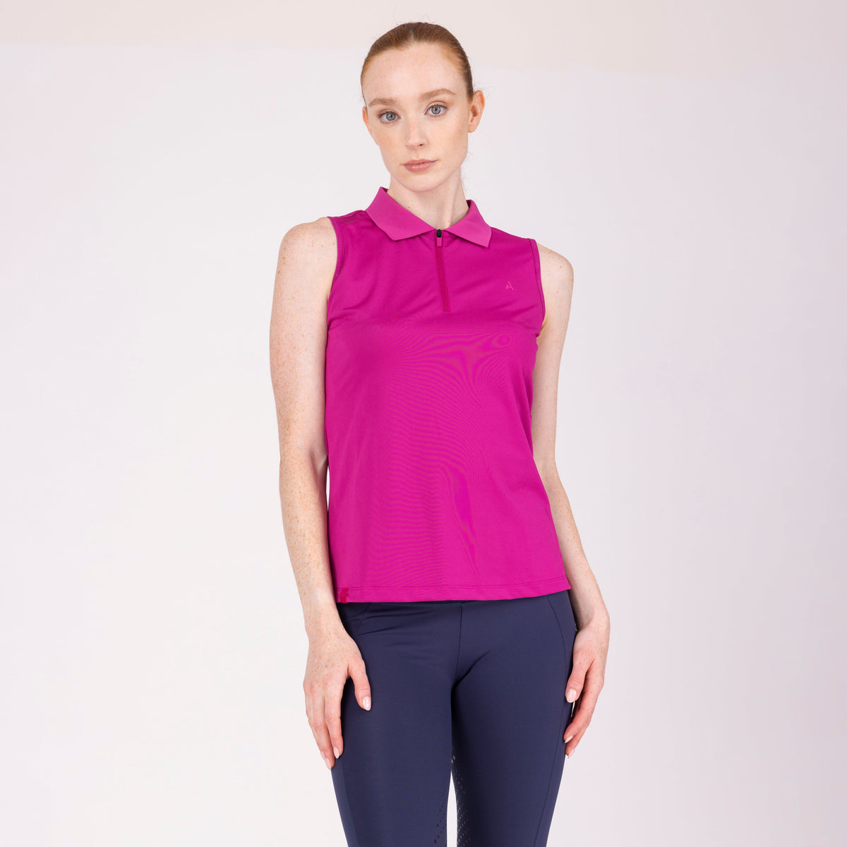 Shires Aubrion Ladies React Sleeveless Tech Polo