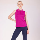 Shires Aubrion Ladies React Sleeveless Tech Polo