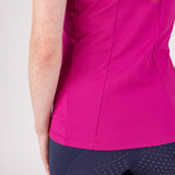 Shires Aubrion Ladies React Sleeveless Base Layer #colour_fuchsia