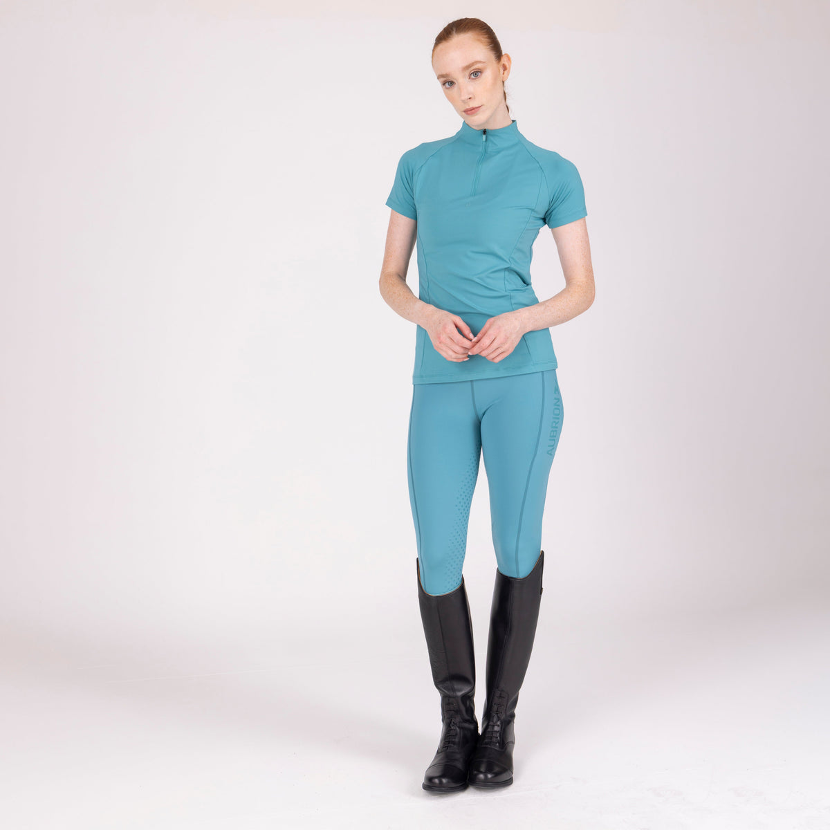 Shires Aubrion Ladies React Short Sleeve Base Layer