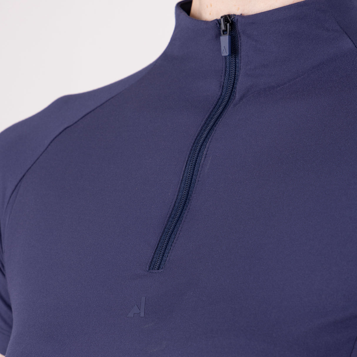 Shires Aubrion Ladies React Short Sleeve Base Layer #colour_midnight