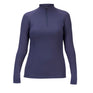 Shires Aubrion Ladies React Long Sleeve Base Layer #colour_midnight