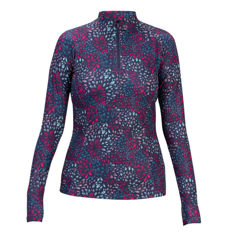 Shires Aubrion Ladies React Long Sleeve Base Layer #colour_petal