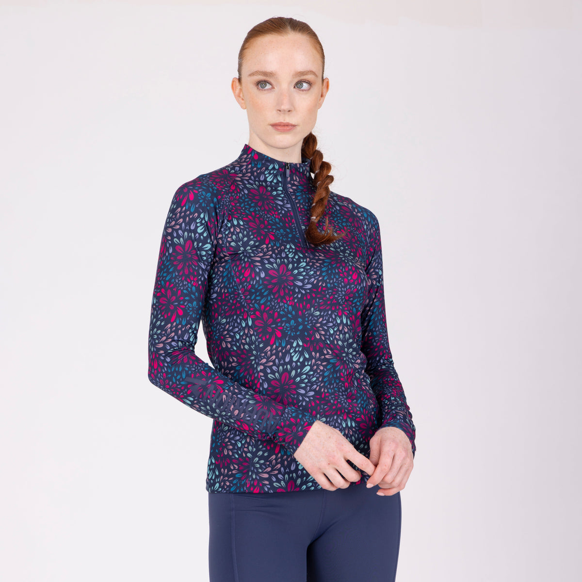 Shires Aubrion Ladies React Long Sleeve Base Layer