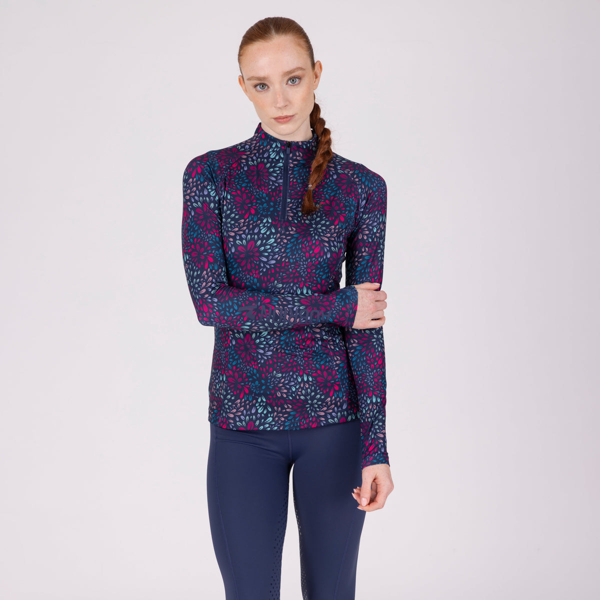 Shires Aubrion Ladies React Long Sleeve Base Layer