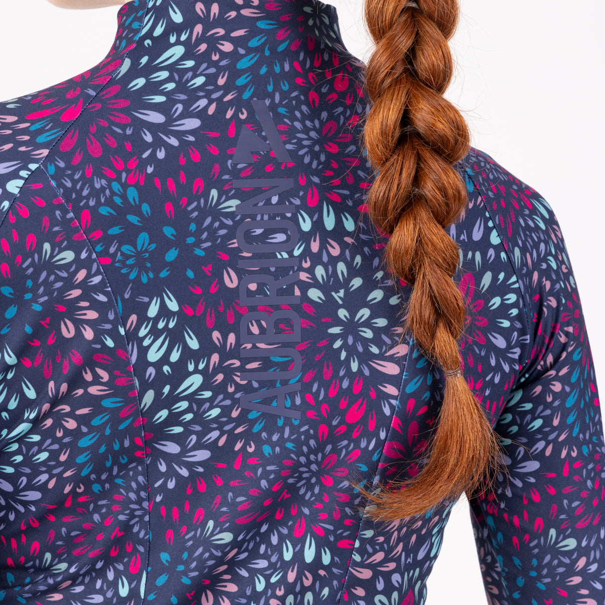 Shires Aubrion Ladies React Long Sleeve Base Layer #colour_petal