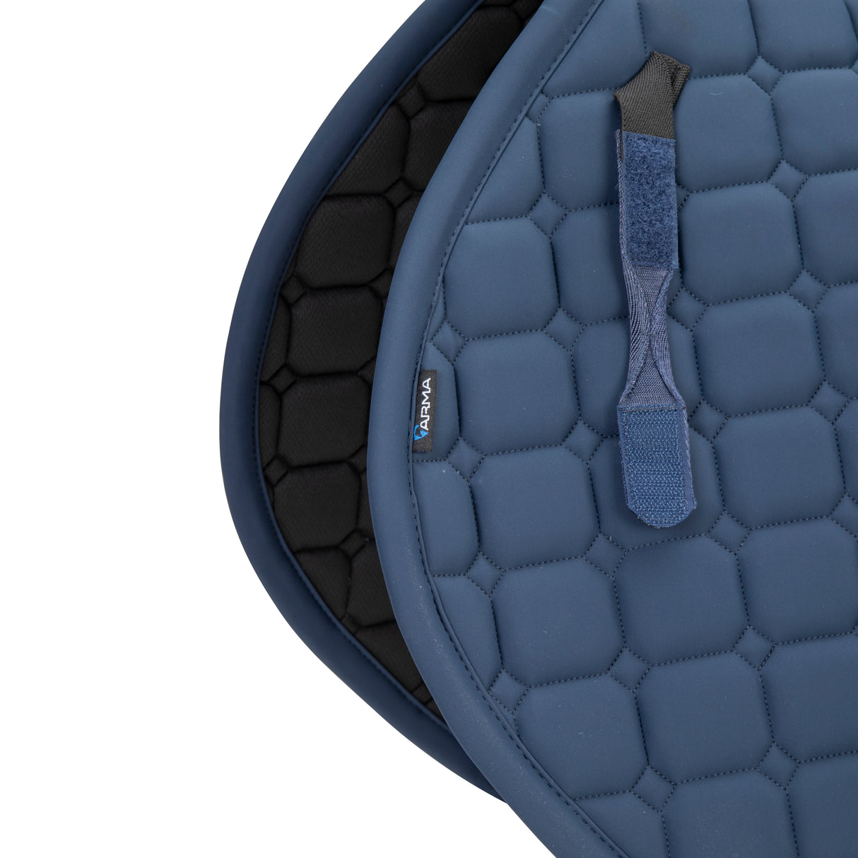 Shires ARMA Elegance 1.0 Jump Saddlecloth #colour_navy