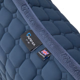Shires ARMA Elegance 1.0 Jump Saddlecloth #colour_navy
