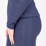 Shires Aubrion Ladies React Non-Stop Mid Layer #colour_midnight