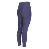 Shires Aubrion Ladies React Sculpt Riding Tights #colour_midnight
