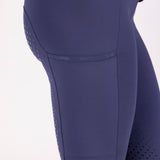 Shires Aubrion Ladies React Sculpt Riding Tights #colour_midnight