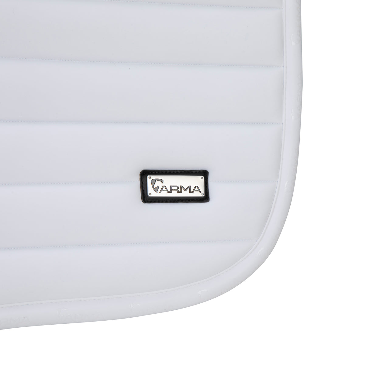 Shires ARMA Elegance 2.0 Jump Saddlecloth #colour_white