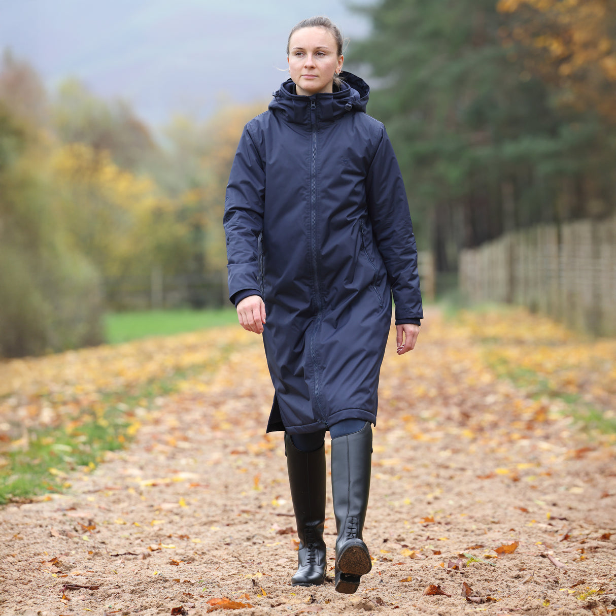 Shires Aubrion Original All Weather Robe - Unisex #colour_navy