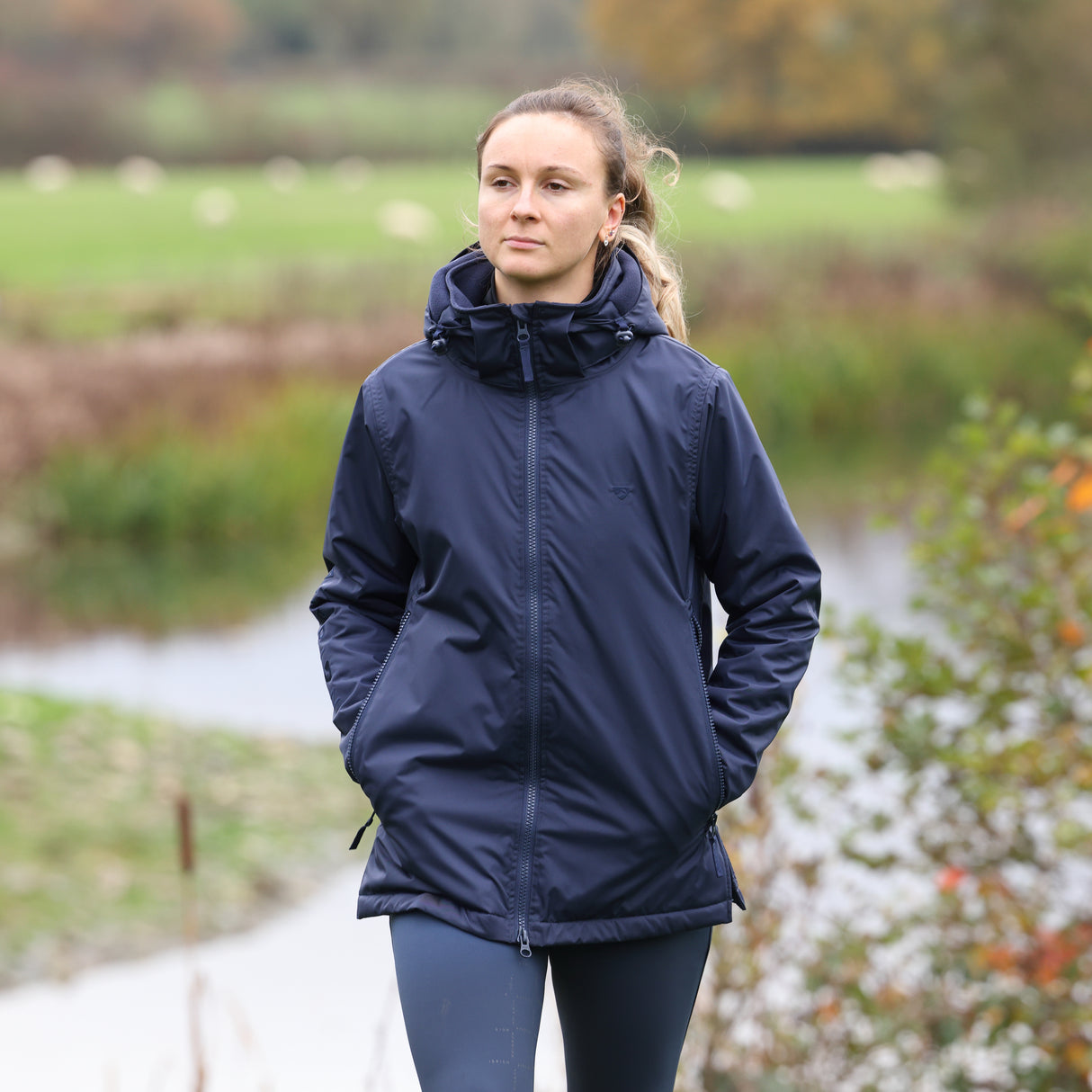 Shires Aubrion Original All Weather Jacket - Unisex #colour_navy