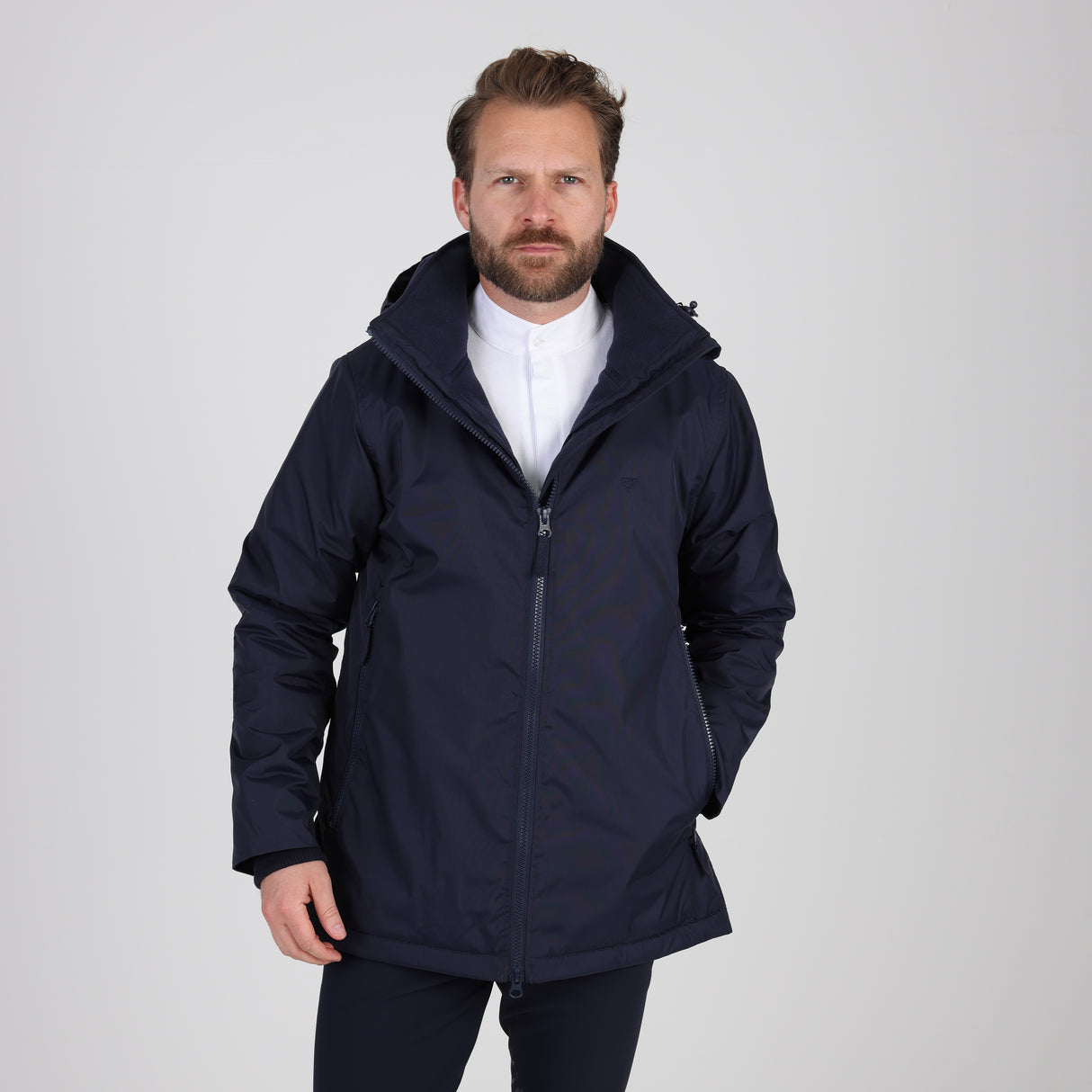 Shires Aubrion Original All Weather Jacket - Unisex #colour_navy