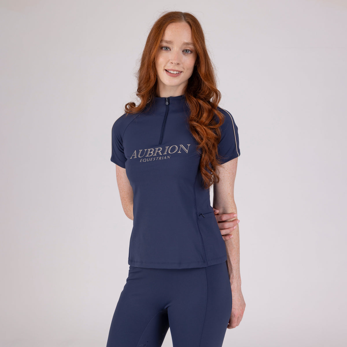 Shires Aubrion Equestrian Short Sleeve Base Layer