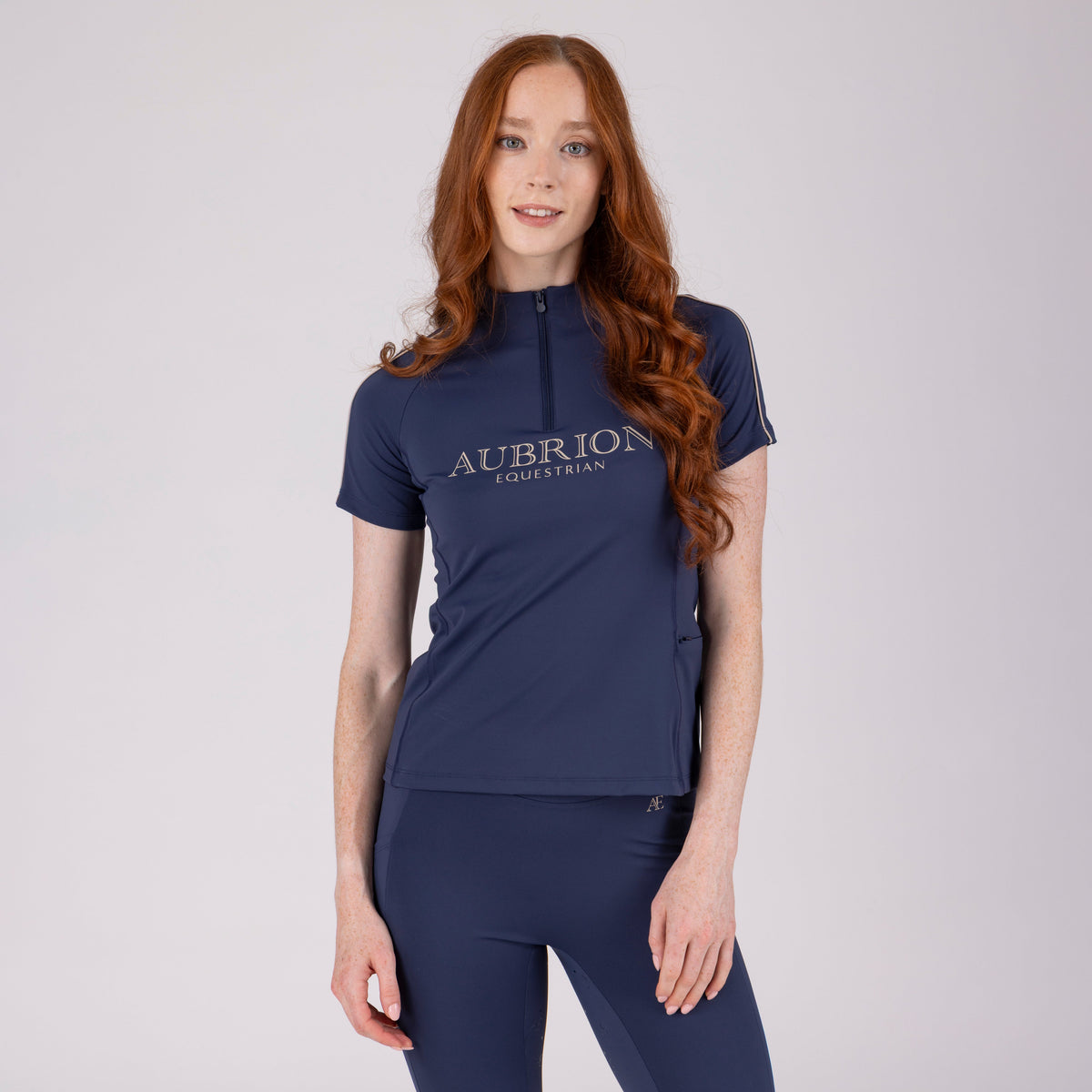 Shires Aubrion Equestrian Short Sleeve Base Layer