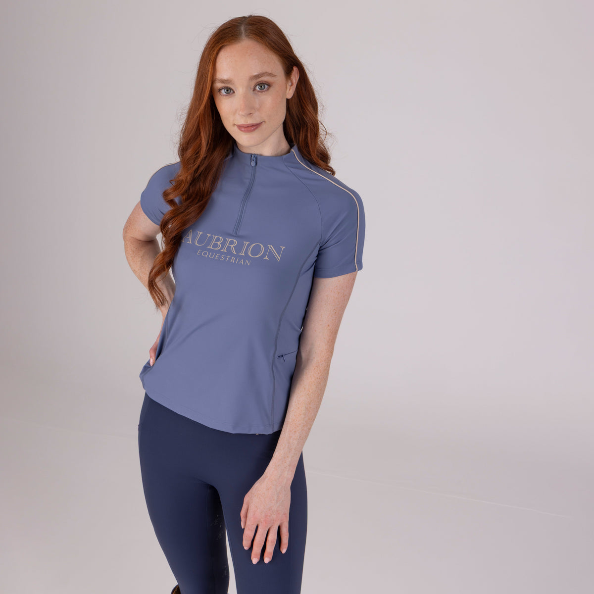 Shires Aubrion Equestrian Short Sleeve Base Layer