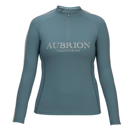 Shires Aubrion Equestrian Long Sleeve Base Layer #colour_thyme