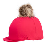 Shires Aubrion Equestrian Hat Cover #colour_dewberry