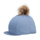 Shires Aubrion Equestrian Hat Cover #colour_storm
