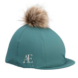 Shires Aubrion Equestrian Hat Cover #colour_thyme