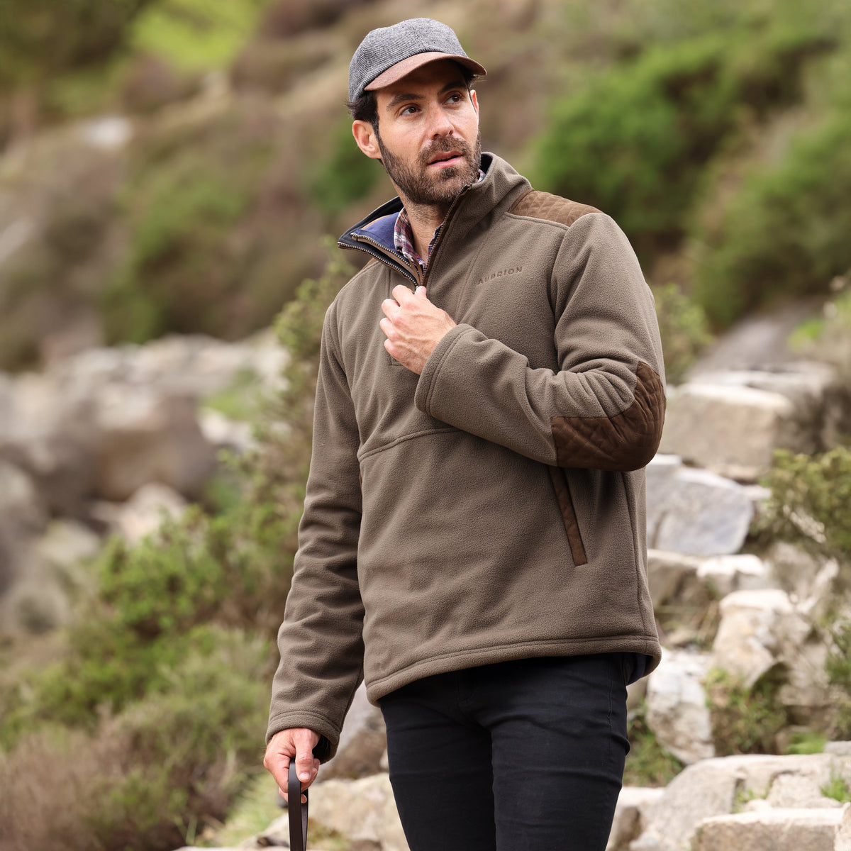 Shires Aubrion Heritage Unisex Quarter Zip Fleece