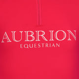 Shires Aubrion Equestrian Short Sleeve Base Layer -Young Rider #colour_dewberry