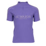 Shires Aubrion Equestrian Short Sleeve Base Layer -Young Rider #colour_heather