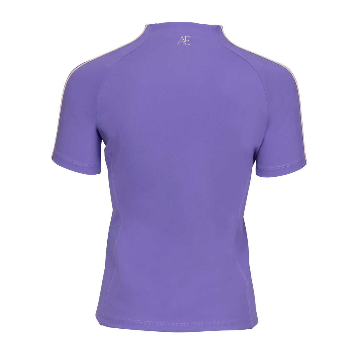 Shires Aubrion Equestrian Short Sleeve Base Layer -Young Rider #colour_heather