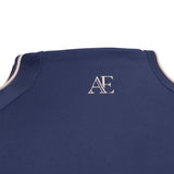 Shires Aubrion Equestrian Short Sleeve Base Layer -Young Rider #colour_midnight