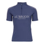 Shires Aubrion Equestrian Short Sleeve Base Layer -Young Rider #colour_midnight
