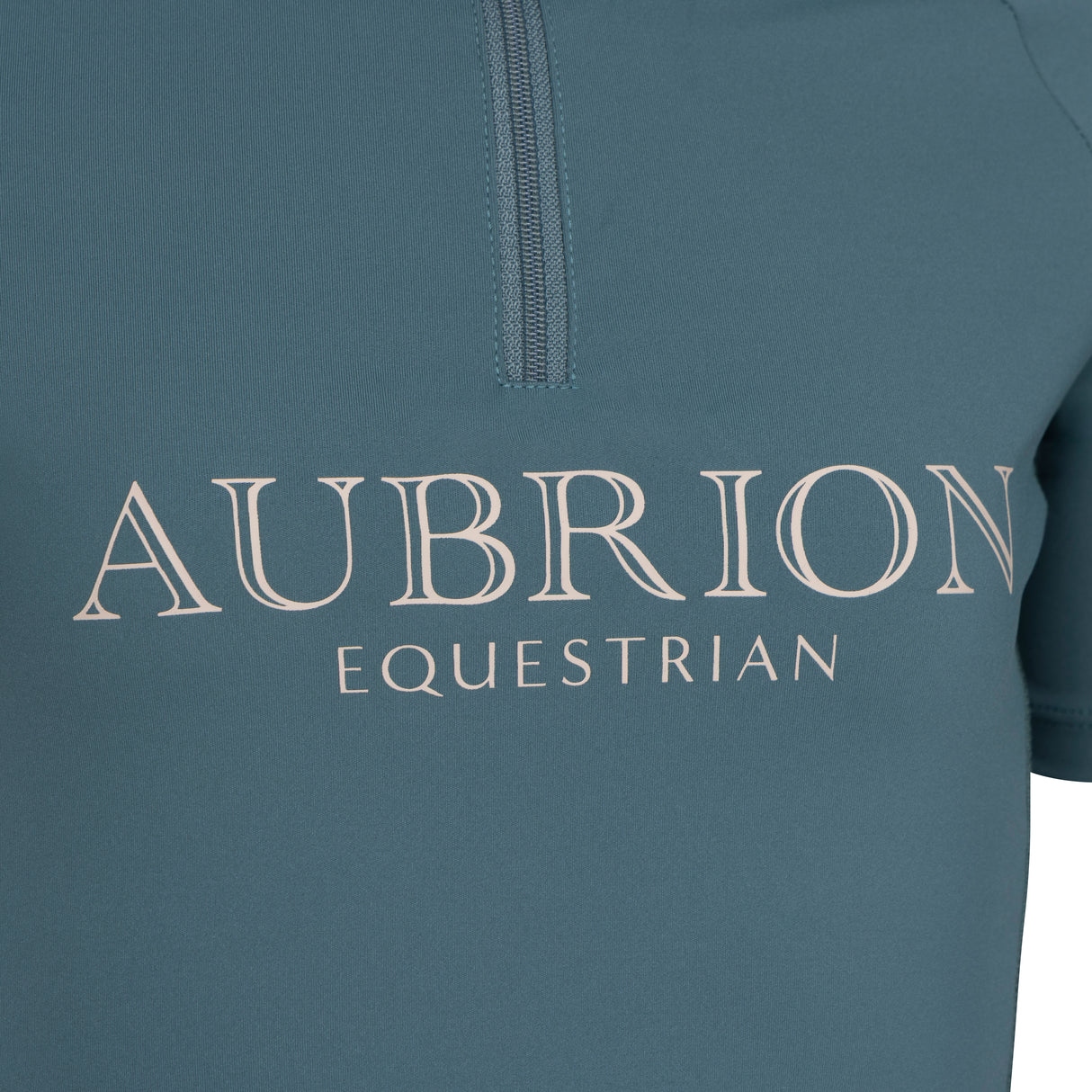 Shires Aubrion Equestrian Short Sleeve Base Layer -Young Rider #colour_thyme
