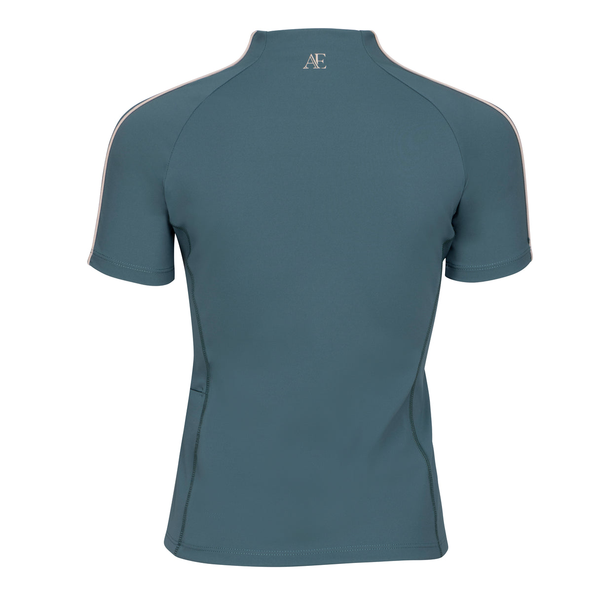 Shires Aubrion Equestrian Short Sleeve Base Layer -Young Rider #colour_thyme