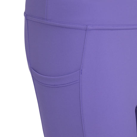 Shires Aubrion Equestrian Riding Tights -Young Rider #colour_heather
