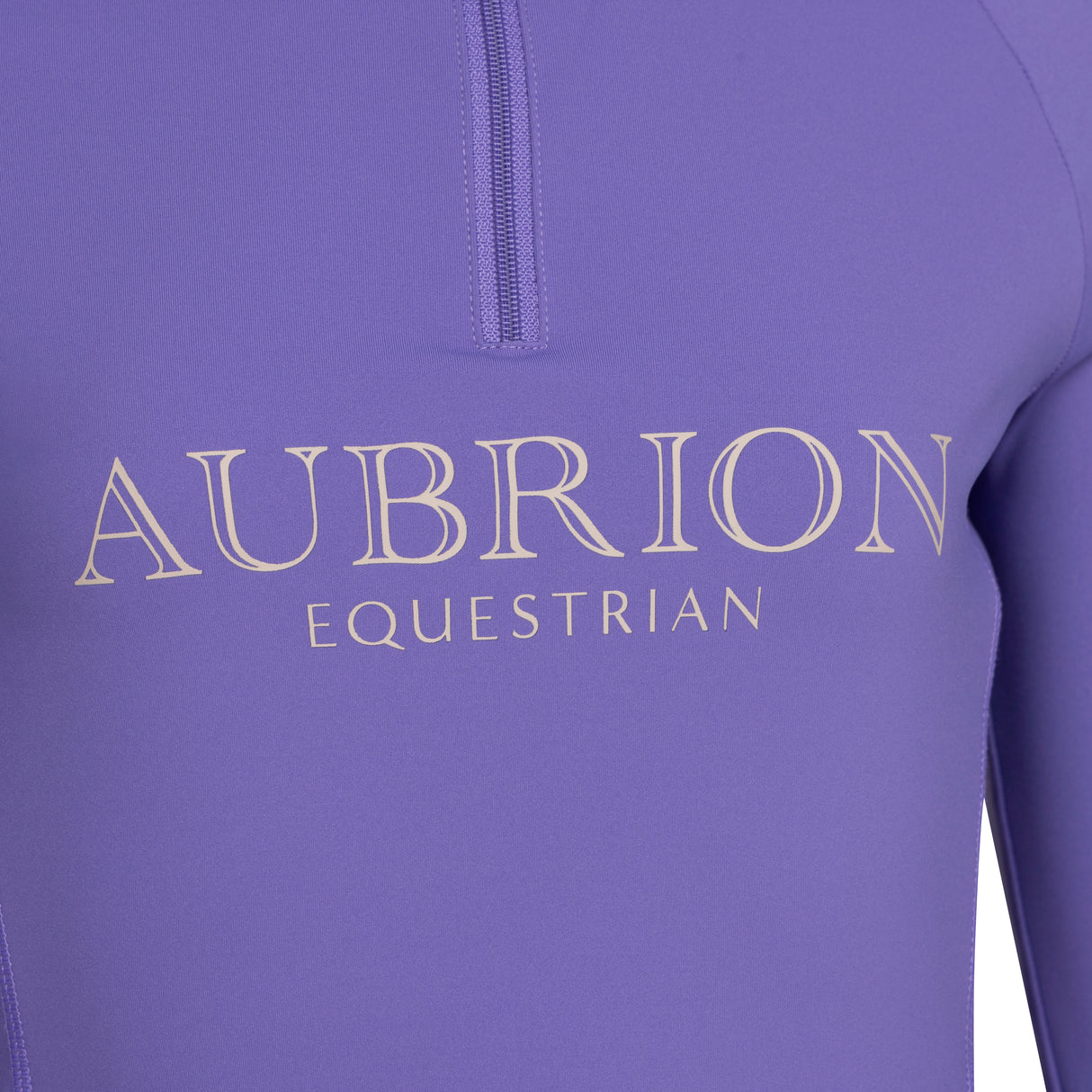 Shires Aubrion Equestrian Long Sleeve Base Layer -Young Rider #colour_heather