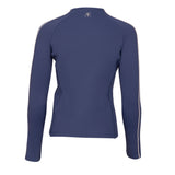 Shires Aubrion Equestrian Long Sleeve Base Layer -Young Rider #colour_midnight