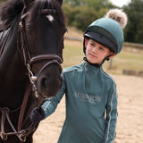 Shires Aubrion Equestrian Long Sleeve Base Layer -Young Rider