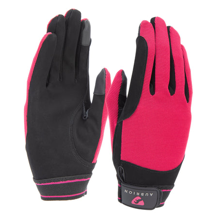 Gants d'équitation en maille Shires Aubrion