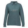Shires Aubrion Equestrian Button Sweatshirt #colour_thyme