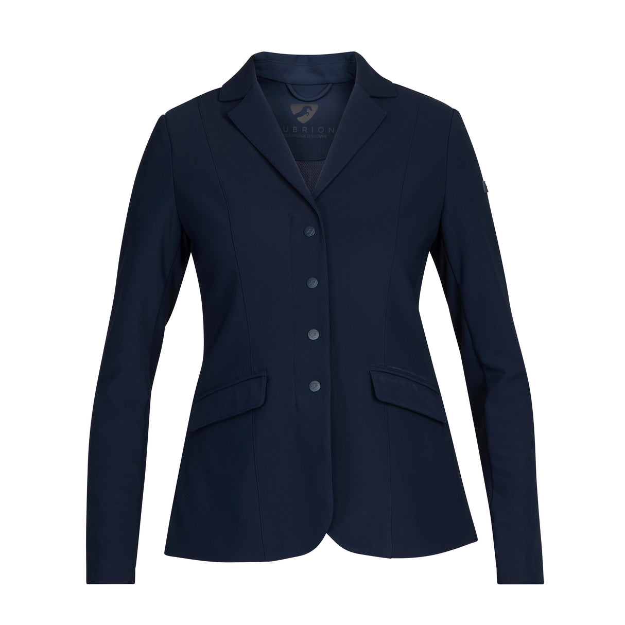 Shires Aubrion Ladies Optima-MX Show Jacket #colour_navy