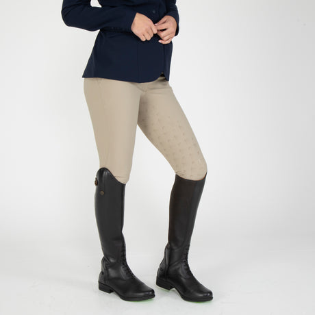 Shires Aubrion Optima PX Riding Tights #colour_beige