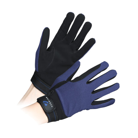 Gants d'équitation en maille Shires Aubrion pour enfants