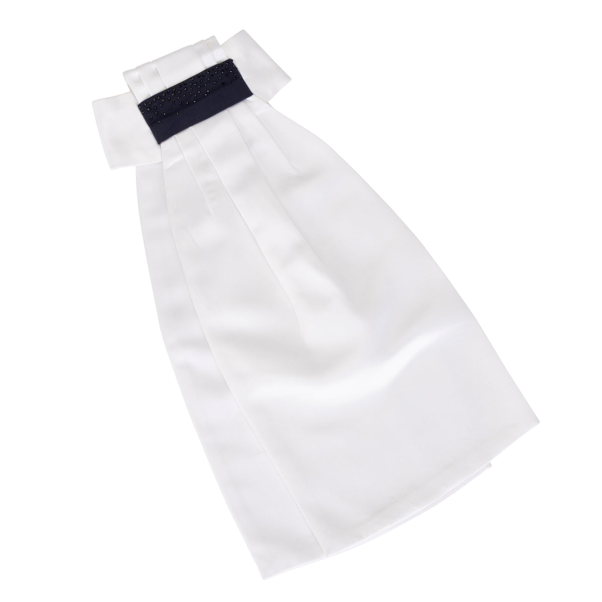 Shires Aubrion Berrington Ready Tied Stock #colour_navy