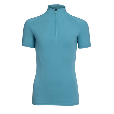 Shires Aubrion Young Rider React Short Sleeve Base Layer #colour_haze
