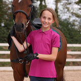 Shires Aubrion React Tech Polo - Young Rider