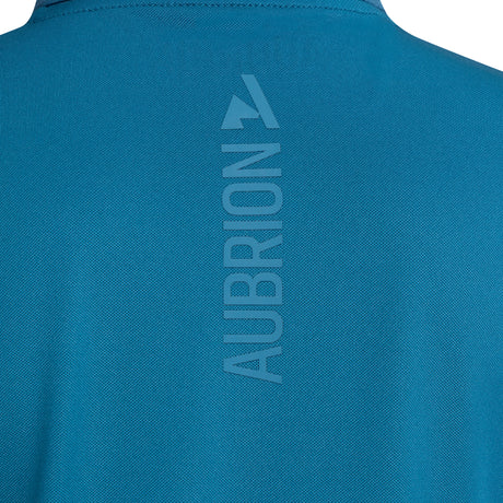 Shires Aubrion Young Rider React Tech Polo #colour_kingfisher