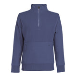 Shires Aubrion React Quarter Zip Sweater - Young Rider #colour_midnight