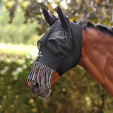 Shires Shires FlyGuard Pro Stretch Fly Mask with Ears & Nose Fringe